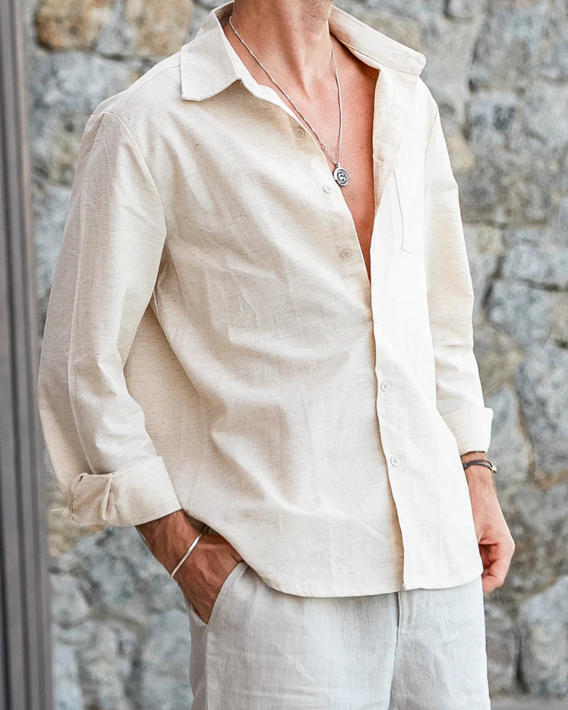 Cape Town – 100% Linen Shirt